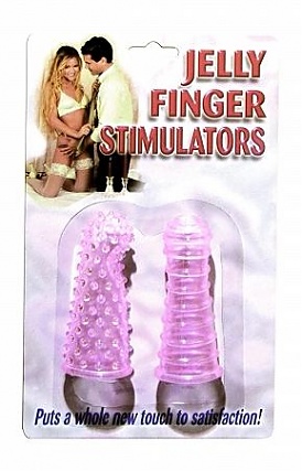 Jelly Finger Stim-Pink