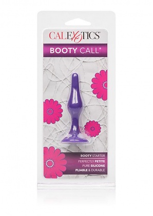 Booty Call Booty Starter Silicone Butt Plug - Purple