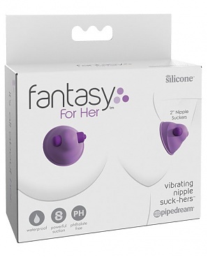 Fantasy For Her Vibrating Nipple Sucks-Hers