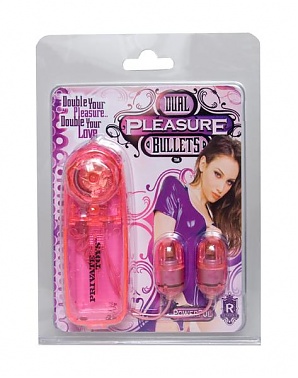 Dual Pleasure Bullets Pink