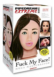 Pipedream Extreme Toyz Fuck My Face Mega Masturbator - Brunette (115626.1)