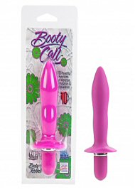 Booty Call Booty Rocket Silicone Vibrating Butt Plug - Pink (189150)