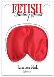 Fetish Fantasy Series Satin Love Mask - Red (72167)