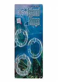 Silicone Island Rings - Clear (77096.7)
